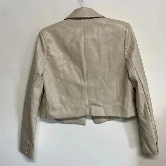 7 for all man kind cream jacket NWT (flaws) - Picture 2 of 8